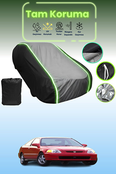 Dokaca Neo غطاء حماية متوافق مع سيارة هوندا سيفيك كوبيه 1996 - 2001 باللون ال...