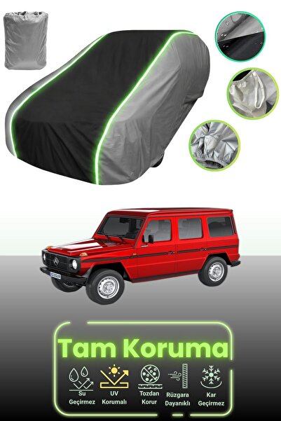 Dokaca Neo غطاء حماية للسيارة باللون الرمادي والأسود والرمادي النيون قماش مجد...