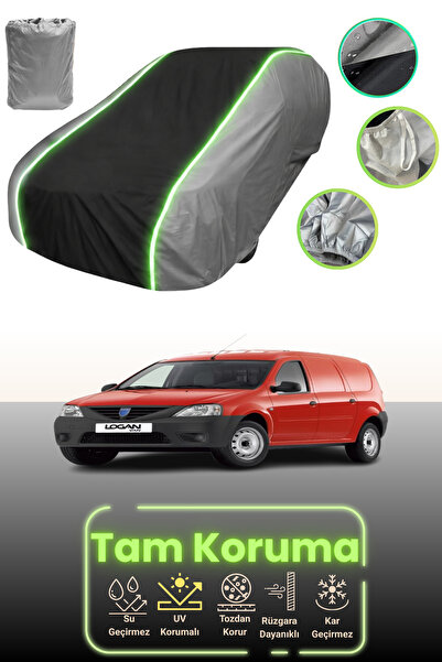 Dokaca Neo غطاء حماية للسيارة باللون الرمادي والأسود والرمادي النيون قماش مجد...