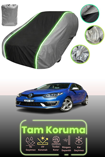 Dokaca Neo غطاء حماية متوافق مع رينو ميجان جي تي قماش مجدّل ذو 5 أبواب 2013 -...