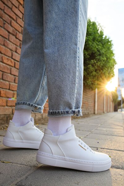 Chekich CH004 - CBT Hıde Erkek Ayakkabı BEYAZ