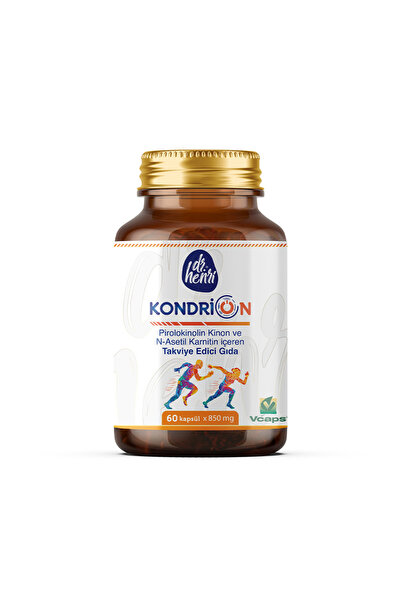 Dr.Henri Kondrion – Pirolokinolin Kinon (PQQ) ve N-Asetil Karnitin 60 Kapsül