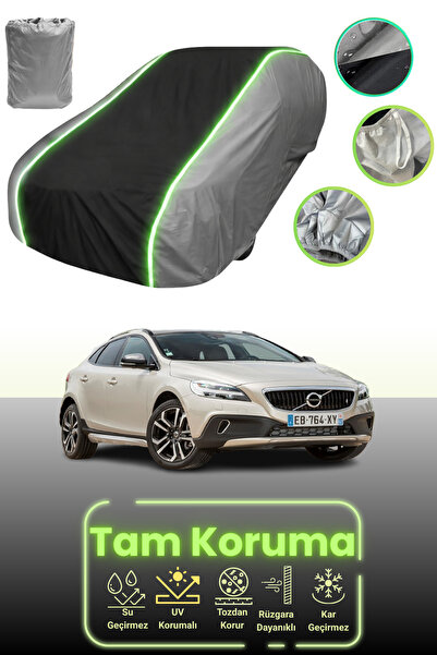 Dokaca Neo غطاء حماية متوافق مع سيارة فولفو V40 كروس كانتري 2016 - 2021 باللو...