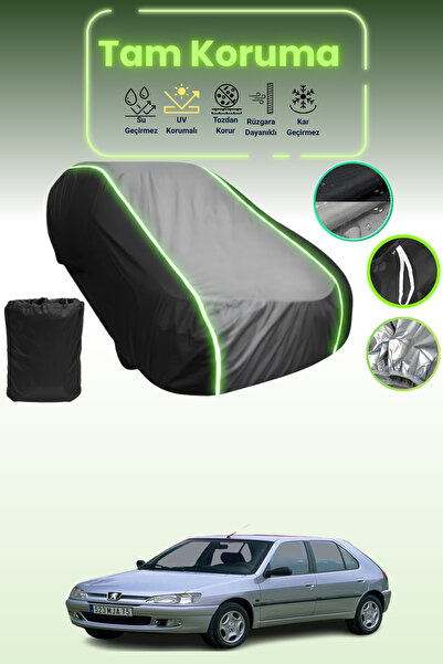 Dokaca Neo غطاء حماية متوافق مع سيارة بيجو 306 ذات قماش مجدّل أبواب من 1993 إ...