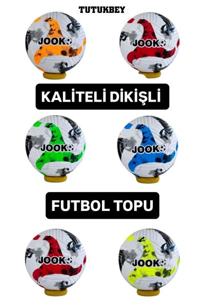TUTUKBEYPATEN TUTUKBEY FUTBOL TOPU DİKİŞLİ KALİTELİ JOOK