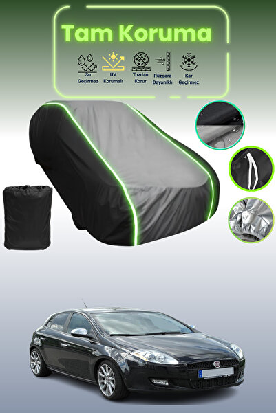 Dokaca Neo غطاء حماية متوافق مع سيارة فيات برافو 2007 - 2010 باللون الأسود_ال...