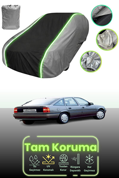 Dokaca Neo غطاء حماية للسيارة باللون الرمادي والأسود والرمادي النيون قماش مجد...