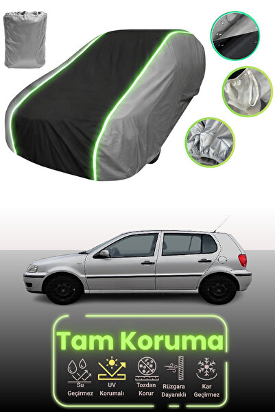 Dokaca Neo غطاء حماية متوافق مع فولكس فاجن بولو قماش مجدّل ذات الخمسة أبواب 1...