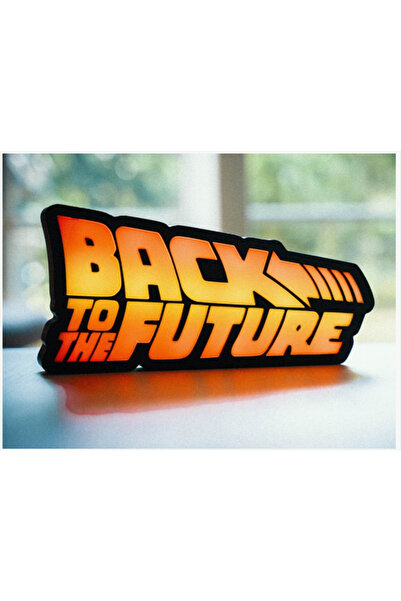 AtölyeMatris Geleceğe Dönüş Lightbox Masa Lamba 3D BASKI PLA PLASTİK Adaptör ...