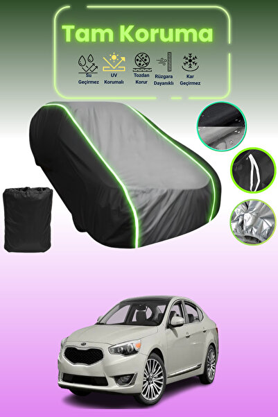 Dokaca Neo غطاء حماية متوافق مع سيارة كيا K7 / كادينزا 2013 - 2016 باللون الأ...