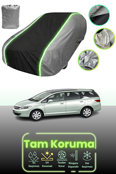 Dokaca Neo غطاء حماية للسيارة باللون الرمادي والأسود والرمادي النيون قماش مجد...