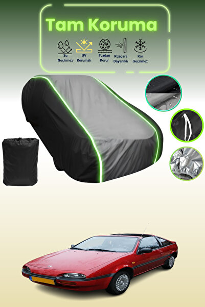 Dokaca Neo غطاء حماية متوافق مع سيارة نيسان قماش مجدّل نيكس باللون الأسود_الر...