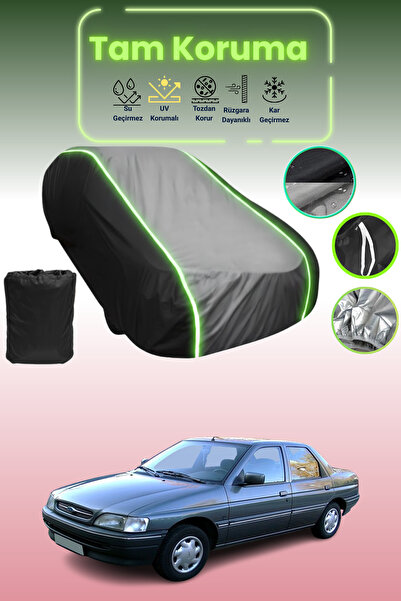 Dokaca Neo غطاء حماية متوافق مع سيارة فورد أوريون قماش مجدّل باللون الأسود_ال...