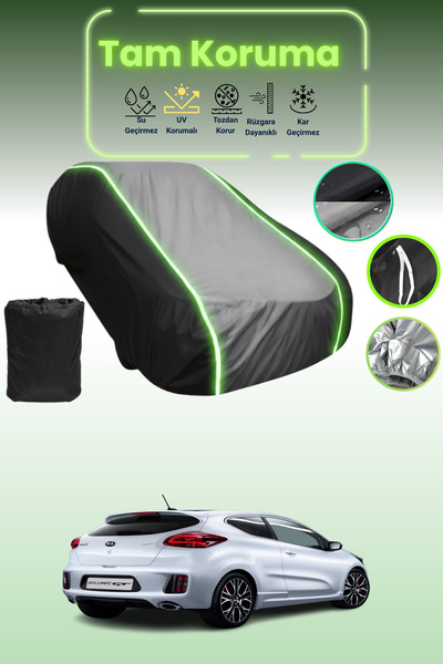 Dokaca Neo غطاء حماية متوافق مع سيارة كيا برو سييد جي تي 2013 - 2021 باللون ا...