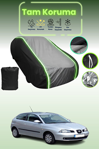 Dokaca Neo غطاء حماية متوافق مع سيارة ايبيزا قماش مجدّل مقاعد 3 أبواب 2002 - ...