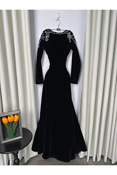 drfan فستان جوخ مطرز