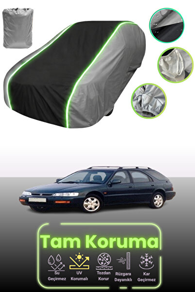 Dokaca Neo غطاء حماية للسيارة باللون الرمادي والأسود والرمادي النيون قماش مجد...