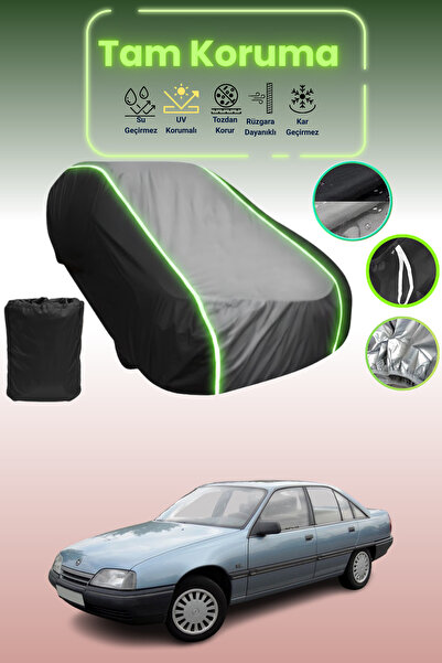 Dokaca Neo غطاء حماية متوافق مع سيارة شيفروليه أوميغا قماش مجدّل باللون الأسو...