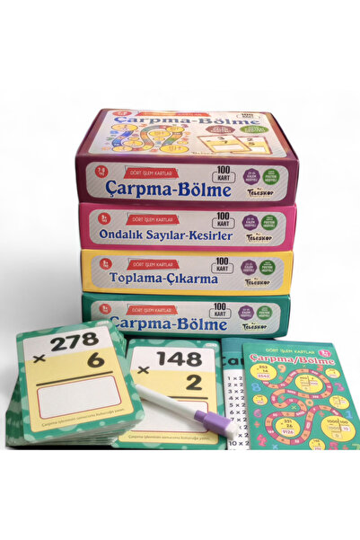 Teleskop Popüler Bilim Teleskop İlkokul İçin Çarpma Bölme Toplama Çıkarma Ond...