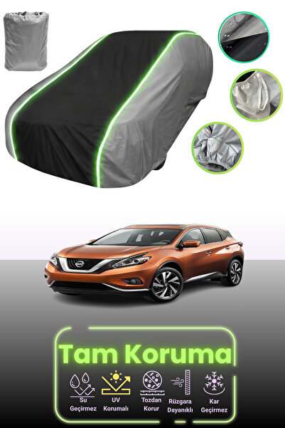 Dokaca Neo غطاء حماية للسيارة باللون الرمادي والأسود والرمادي النيون قماش مجد...