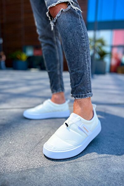 Chekich CH137 - Pantofi pentru bărbați ABT Parachute ALBI