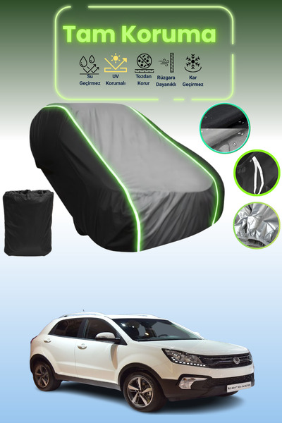 Dokaca Neo غطاء حماية متوافق مع سيارة سانج يونج كوراندو سي قماش مجدّل من 2013...