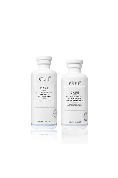 Keune Care مجموعة كيون كير ديرما سينستيف لفروة الرأس الحساسة (شامبو 300 مل + بلسم 250 مل)