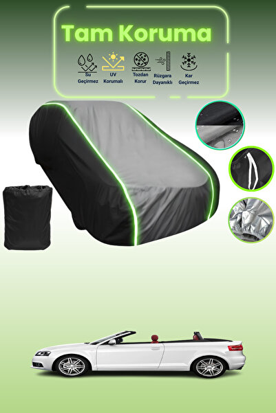 Dokaca Neo غطاء حماية متوافق مع سيارة أودي A3 كابريوليه 2008 - 2013 باللون ال...