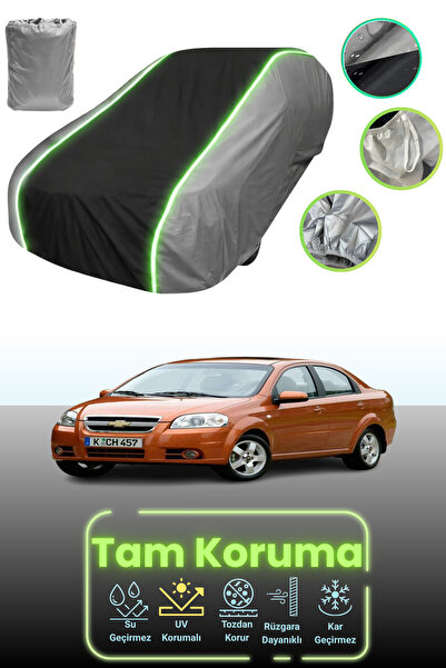 Dokaca Neo غطاء حماية متوافق مع سيارة شيفروليه أفيو/كالوس سيدان قماش مجدّل با...