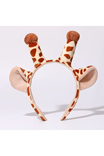 vikivin bebe Children's Crown with Giraffe Figure Theater Party Show