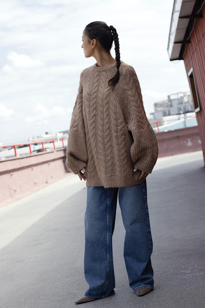 Nisan PULOVER DE tricotaje LENEȘ