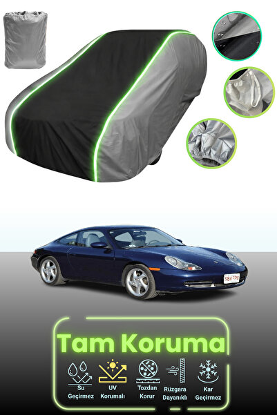 Dokaca Neo غطاء حماية متوافق مع سيارة بورش 911 كاريرا قماش مجدّل (996) 1998 -...