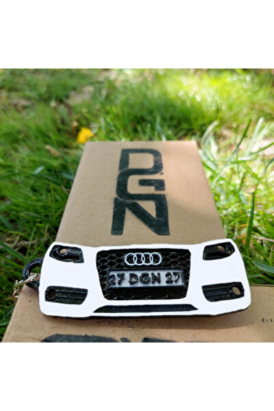 DGNOTO Audi A4 B8 (2D) Slüet Kişiye Özel Anahtarlık