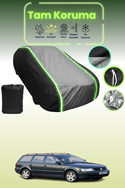 Dokaca Neo Black_Grey_Black Neon Corded Fabric Volkswagen Passat Variant 1997...