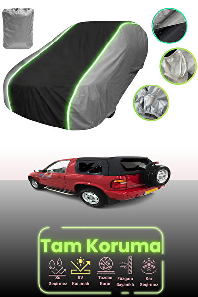 Dokaca Neo غطاء حماية للسيارة باللون الرمادي والأسود والرمادي النيون قماش مجدّل متوافق مع سيارة كيا سبورتاج سوفت توب 1