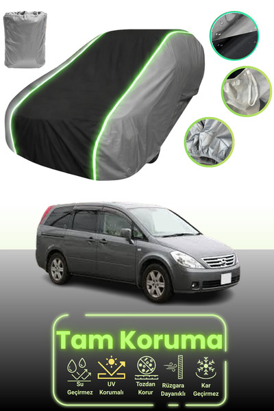 Dokaca Neo غطاء حماية للسيارة باللون الرمادي والأسود والرمادي النيون قماش مجد...