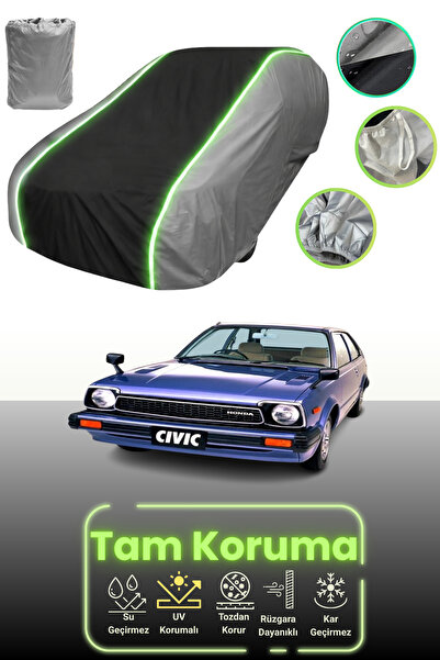 Dokaca Neo غطاء حماية للسيارة باللون الرمادي والأسود والرمادي النيون قماش مجد...