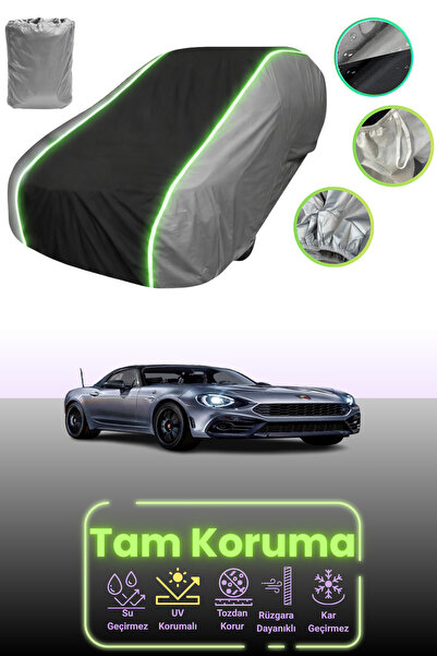 Dokaca Neo Grey.Black.Grey Neon Corded Fabric Fiat 124 Gt Abarth 2018 - 2021 ...