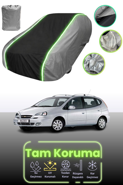 Dokaca Neo غطاء حماية للسيارة باللون الرمادي والأسود والرمادي النيون قماش مجد...