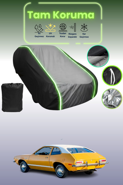 Dokaca Neo غطاء حماية متوافق مع سيارة فورد بينتو قماش مجدّل من 1971 إلى 1980 ...