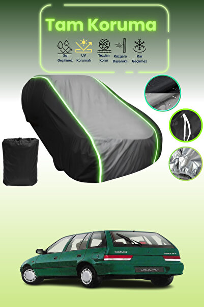 Dokaca Neo غطاء حماية متوافق مع سيارة سوزوكي سويفت ذات قماش مجدّل أبواب من 19...