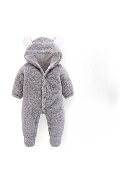 NEO Salopă pufoasă, 9-12 luni, călduroasă, formă de iepuraș, pentru bebeluși,...