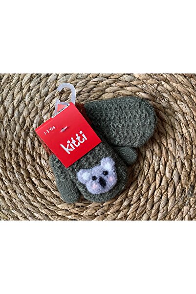 Kitti قفازات أنيمالز بيبي ذات إصبع واحد عالية الجودة ولطيفة للأطفال من عمر 1-3 سنوات