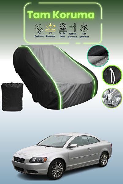 Dokaca Neo غطاء حماية متوافق مع سيارة فولفو C70 كابريوليه قماش مجدّل من 1999 ...