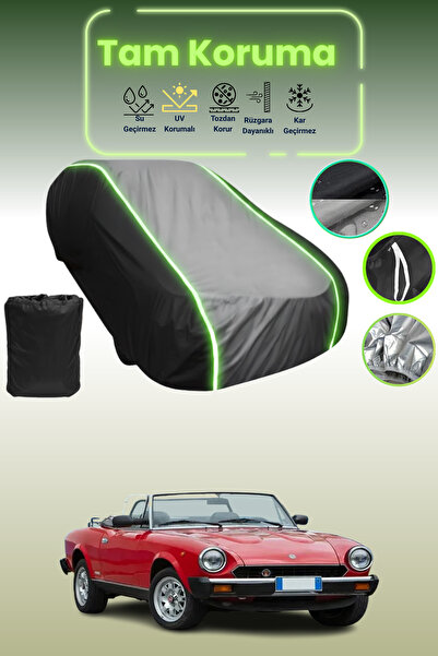 Dokaca Neo غطاء حماية متوافق مع سيارة فيات قماش مجدّل سبورت سبايدر 1972-1983 ...