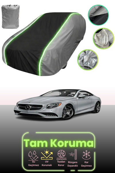 Dokaca Neo غطاء حماية متوافق مع سيارة مرسيدس S 63 AMG كوبيه (C217) 2014 - 201...