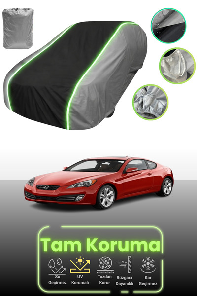 Dokaca Neo Grey.Black.Grey Neon Corded Fabric Hyundai Genesis Coupe Compatibl...