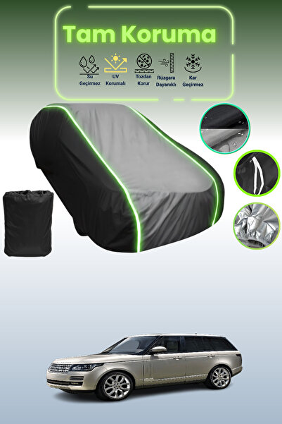 Dokaca Neo غطاء حماية متوافق مع سيارة لاند روفر رينج روفر L قماش مجدّل باللون...