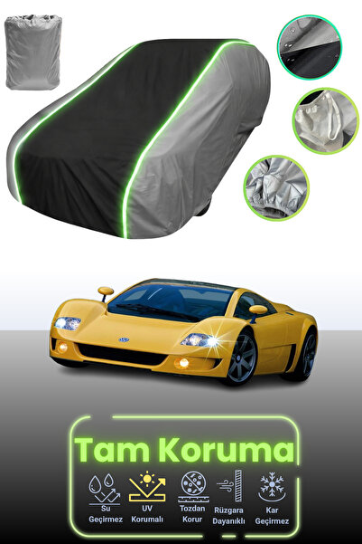 Dokaca Neo Grey.Black.Grey Neon Corded Fabric Volkswagen W12 Nardo Compatible...