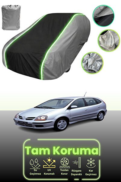 Dokaca Neo غطاء حماية للسيارة باللون الرمادي والأسود والرمادي النيون قماش مجد...